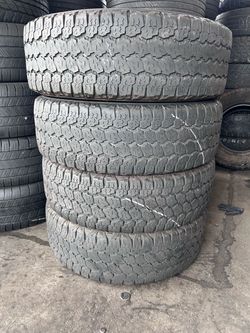 Vendo set de llantas LT275/70R18 Marca GOODYEAR
