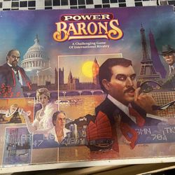 Power Barons Board Game