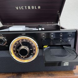 Victoria Record Player/CD/Cassette/Radio/Bluetooth