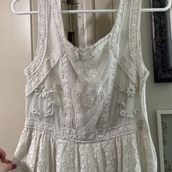 Small White Lacy Dress