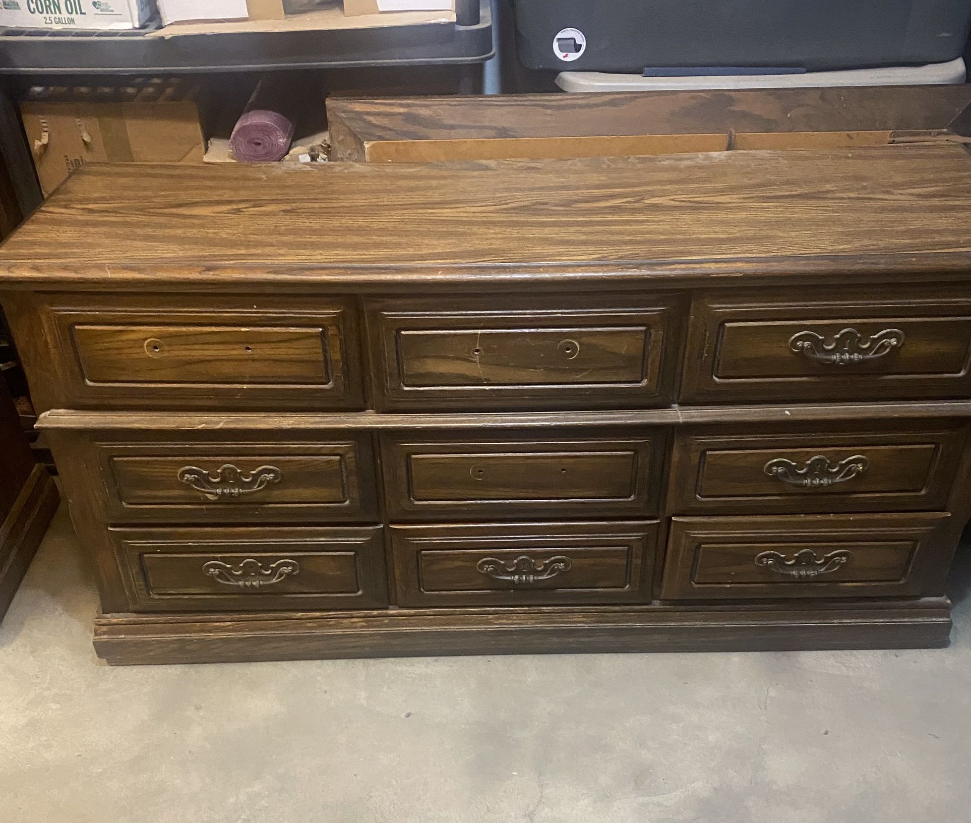 Dresser+mirror, Chest, desk, , BBQ pit , All Must Go! $250 !