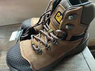 Men’s 7.5 Steel Toe Waterproof Work Boots