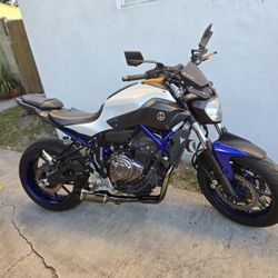 YAMAHA MT 07 -2016  -11>K.MILLES  CLEAN TITLE