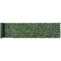 Ivy Privacy Fence, 39 x 198in Artificial Green Wall Screen, Greenery Ivy Fence with Mesh Cloth Backing and Strengthened Joint, Faux Hedges Vine Leaf