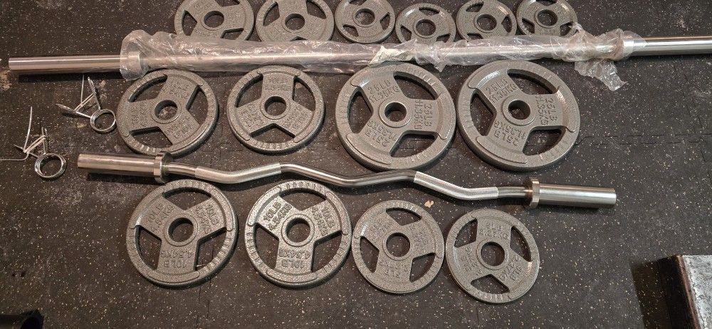 Olympic Bar And Weights