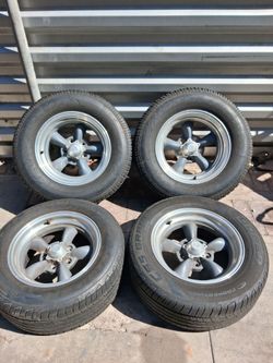 15" American racing wheels 5x4.75 buick grand national GNX Gbody Pontiac gta