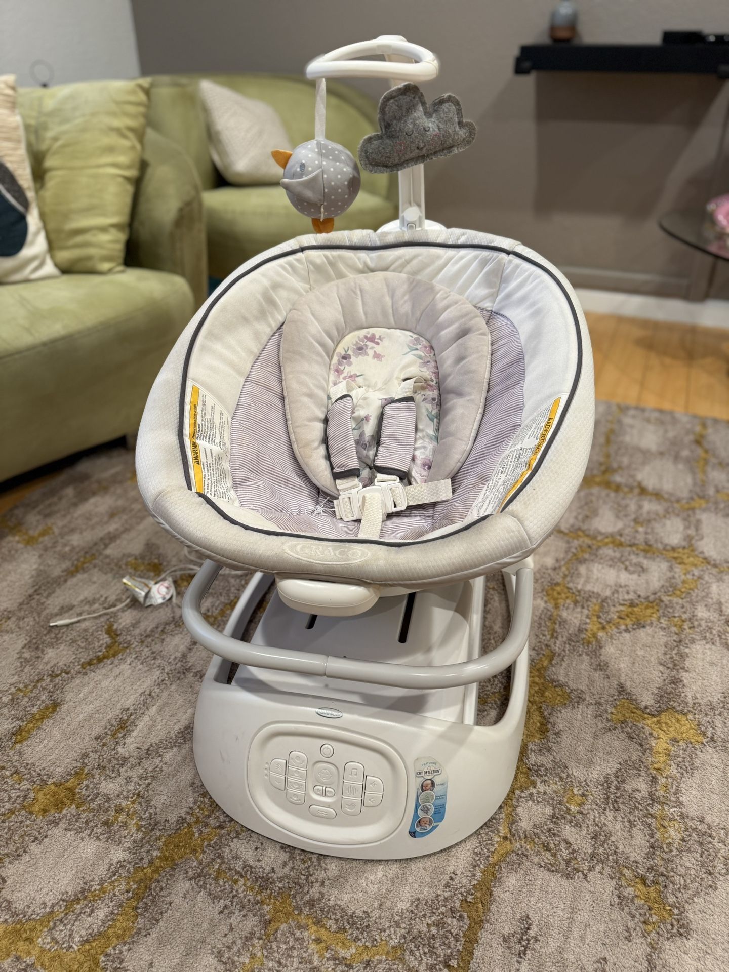 Graco Sense2Soothe 2 in 1 Baby Swing and Portable Rocker with Cry Detection Technology,All Products : American Fashion Style Bags On Sale