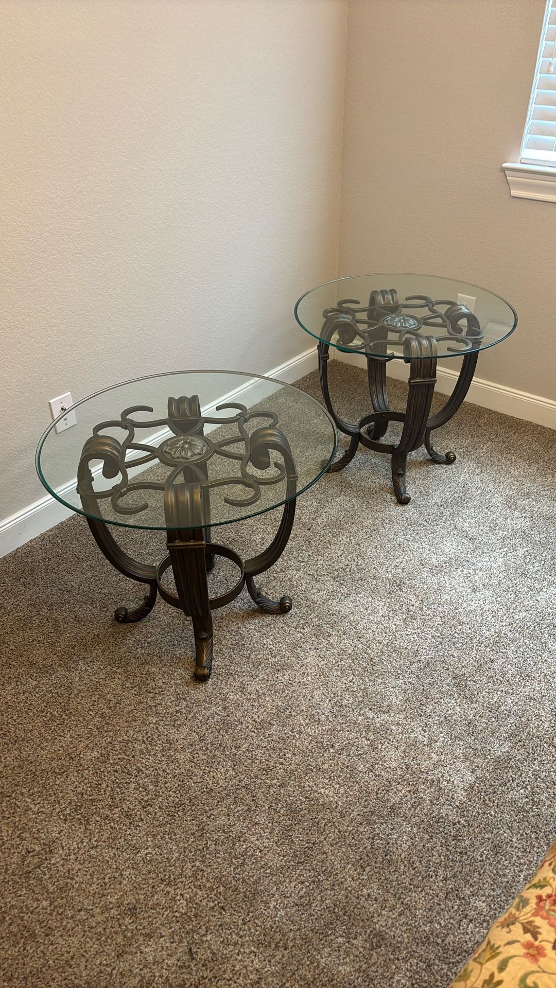 Glass End Tables