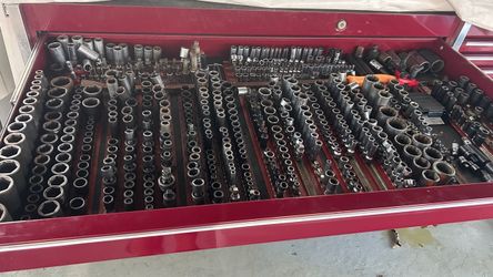 Snap on tools and box
