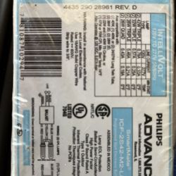 Electrical Ballast  / Items 