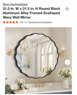Wall mirror