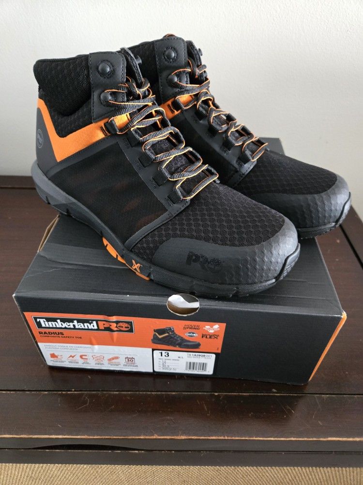 Men Size 13 Timberland Pro Composite toe Work Boots