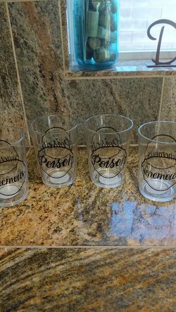 Acrylic Halloween glass set