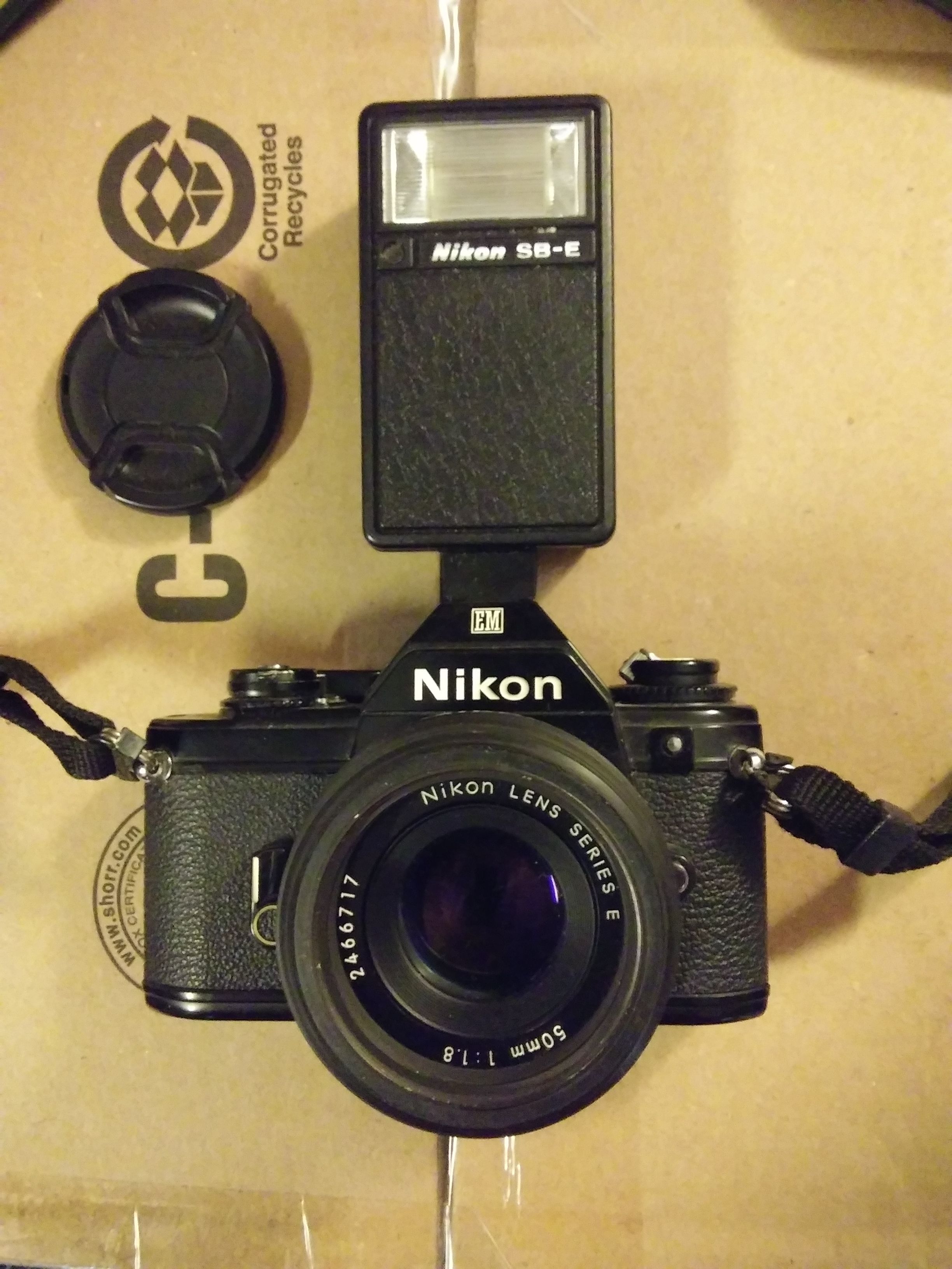 Nikon EM 35mm SLR Camera