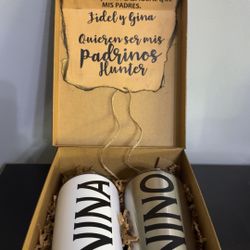Padrinos Proposal Boxes Nino Nina Godparents