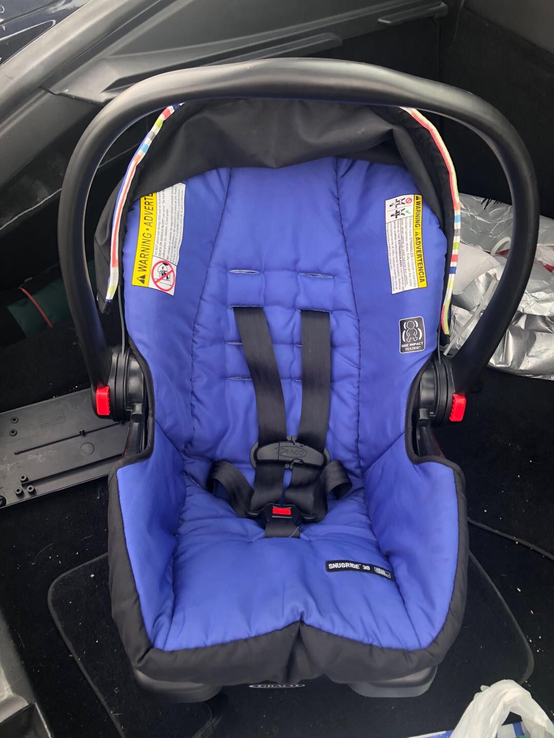 Graco infant car seat and swing