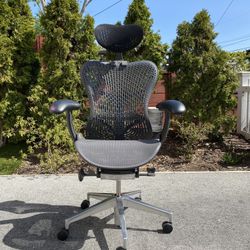 “Herman Miller Mirra 2 Triflex Polished Aluminum”