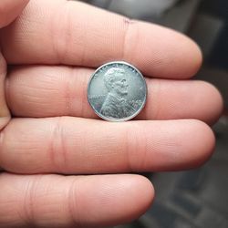 1943 Ungraded Mint Steel Penny 