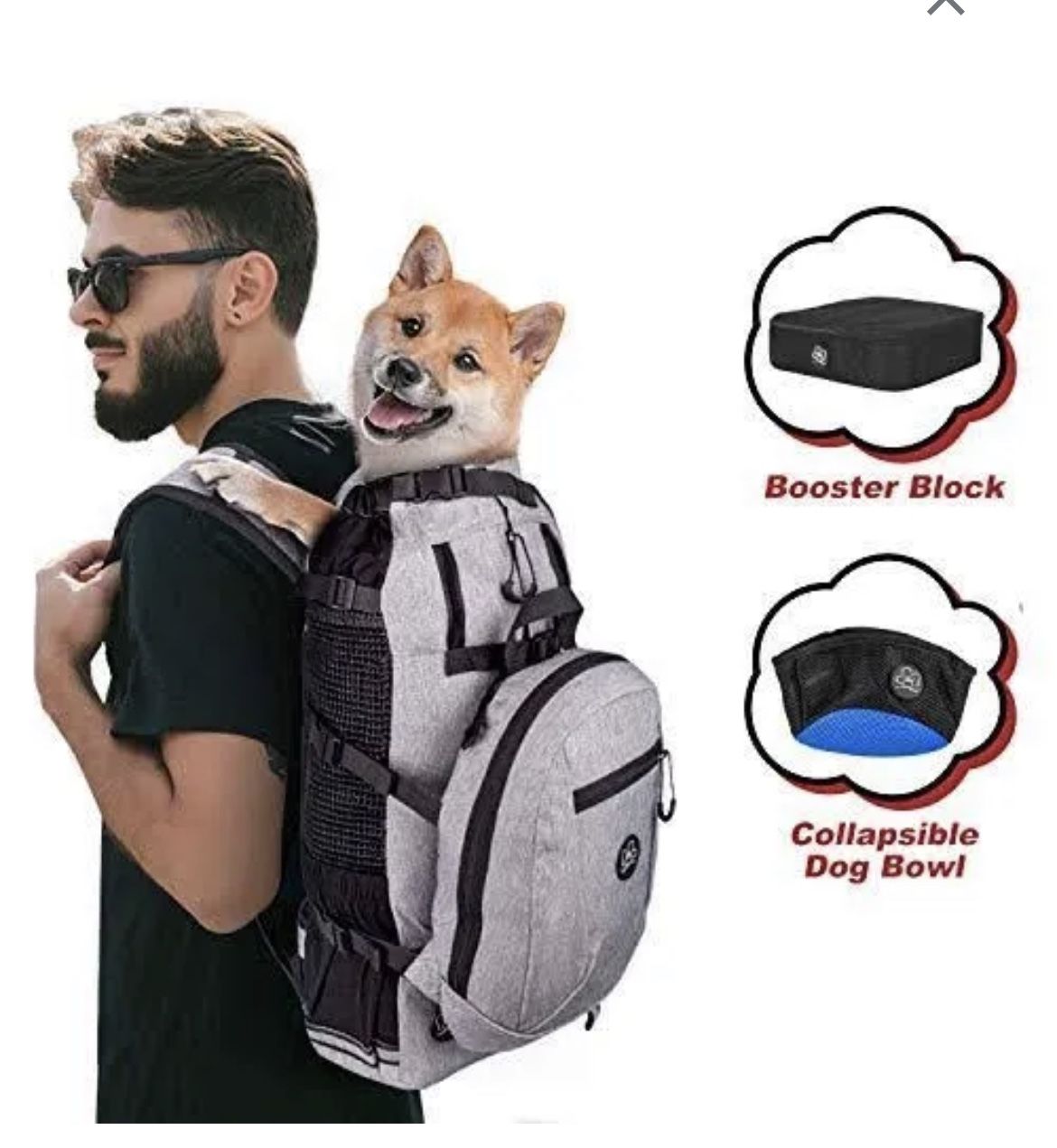 Pro Plums Dog Carrier Backpack