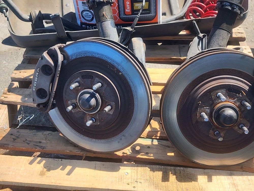 Mustang Cobra 13" FRONT DISC BRAKES 79 to 04