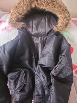 Black/ olive green jacket