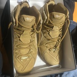 LeBron 12 Wheat EXT10.5m brand new eBay authenticated $350
