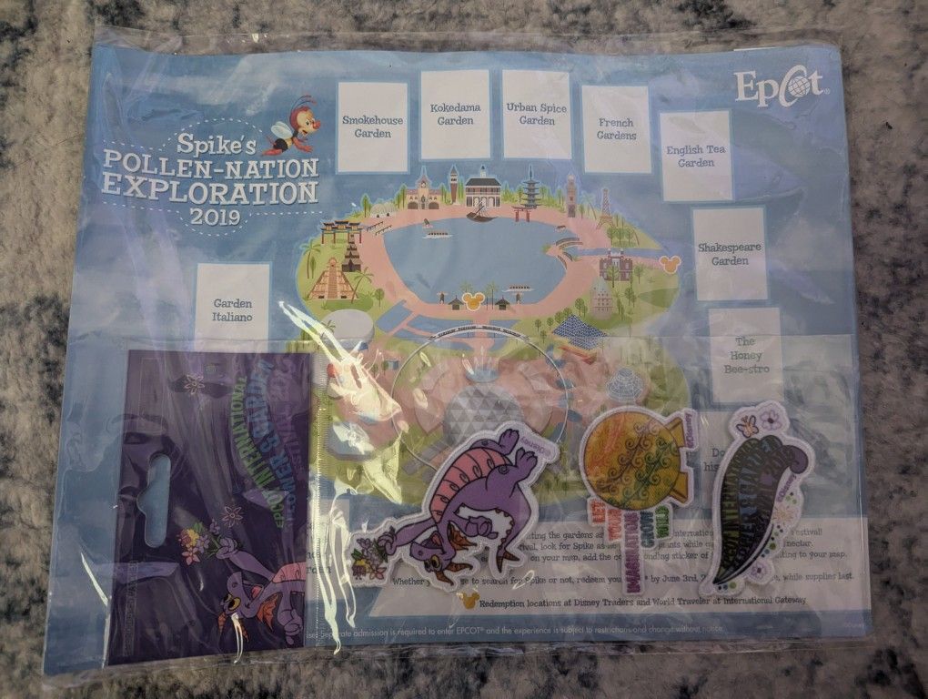 Epcot Explorer Map 2019