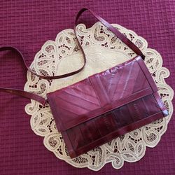 VINTAGE EEL CLUTCH/HANDBAG 