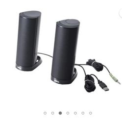 Dell AX210 USB Stereo Speaker System (W955K)  