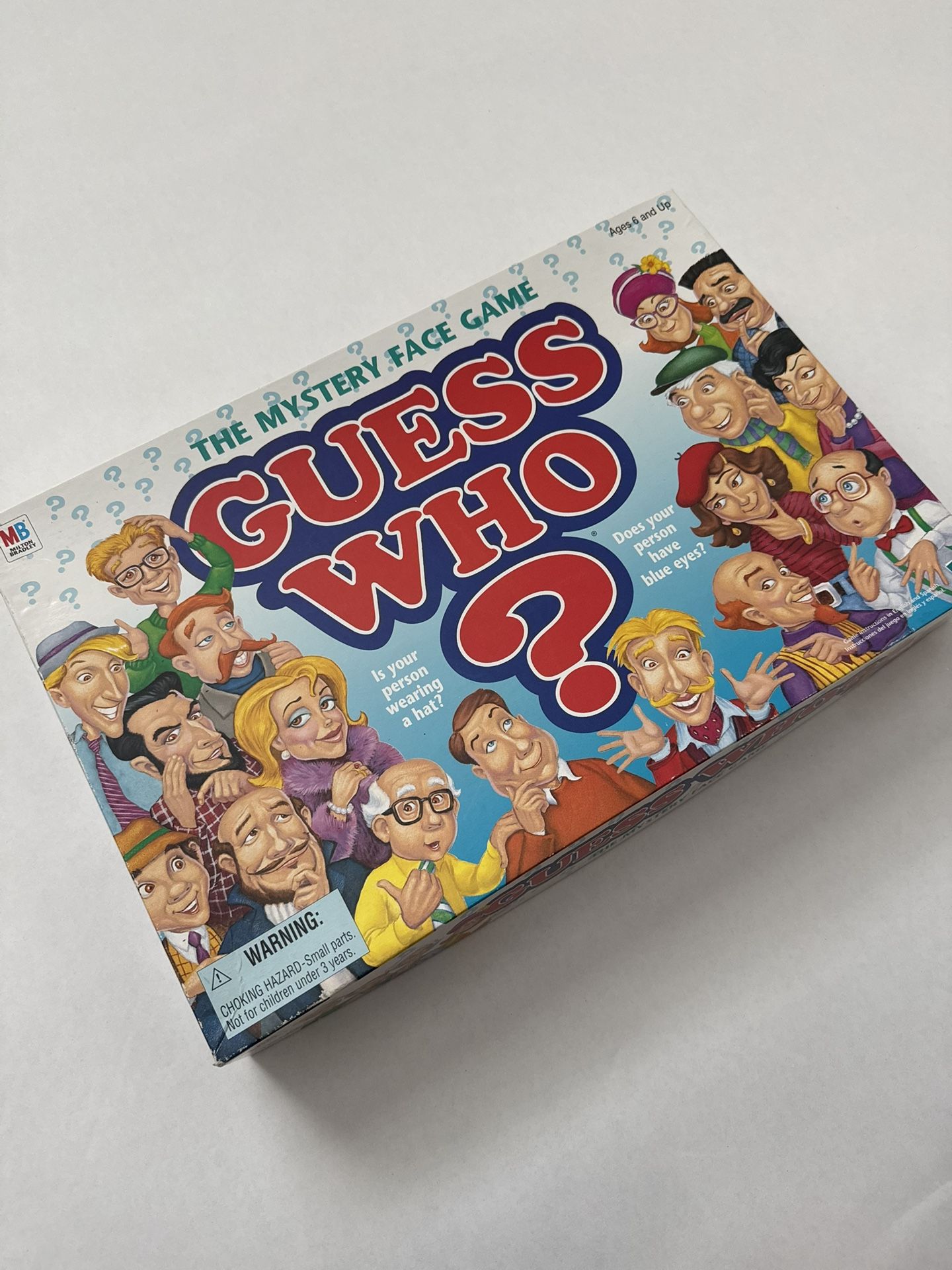 The Mystery Face Game Guess Who?