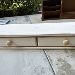 Solid Wood Desk Caddy Organizer