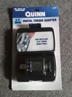 Quinn 3/4" Drive Digital Torque Adapter