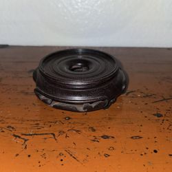 Antique Chinese Hardwoodround  Base, 