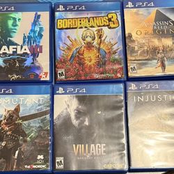10 Ps4 Games