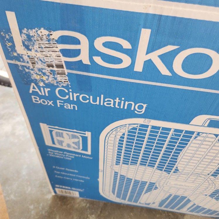 Lasko box fan