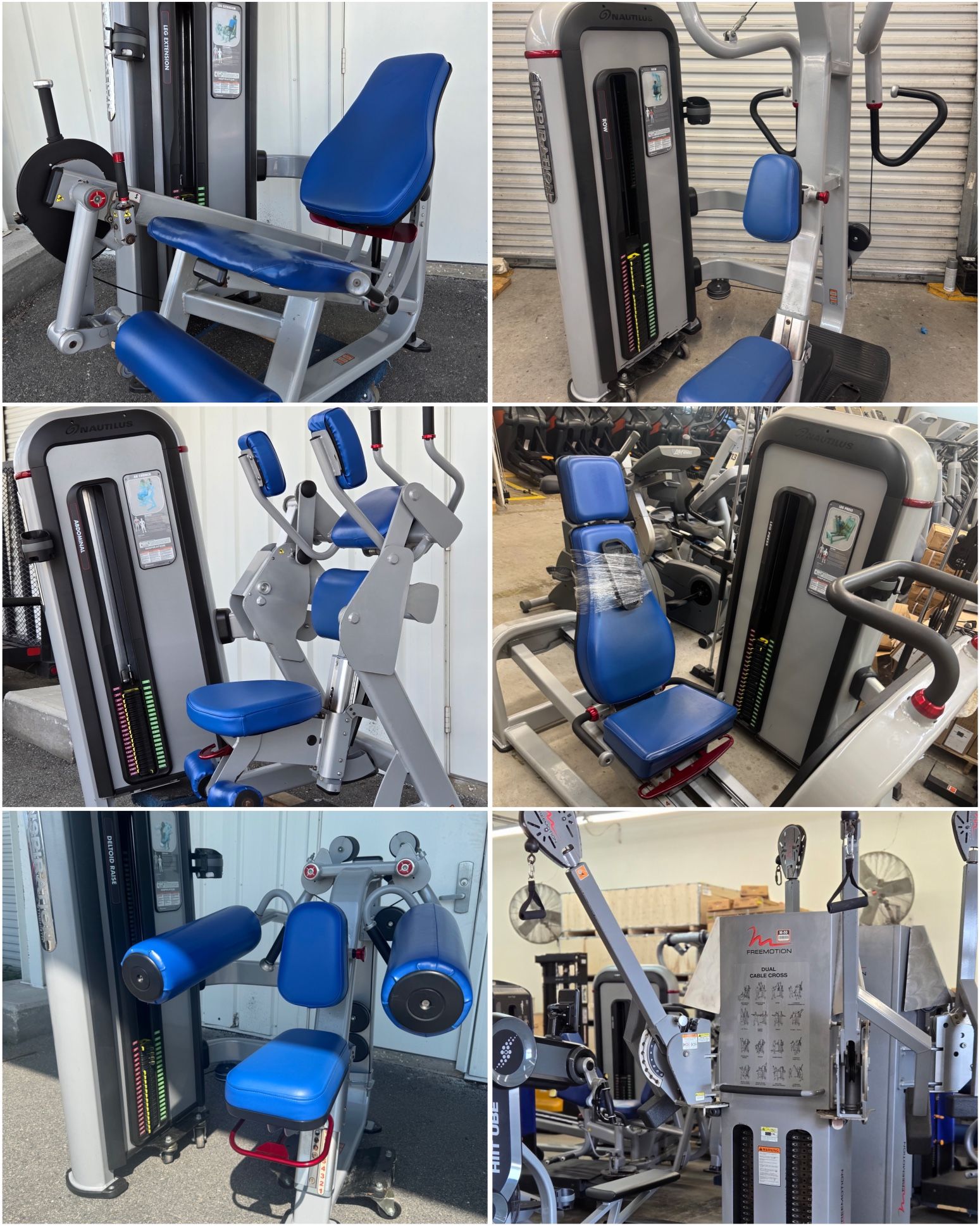 Lots of Strength Training Equipment