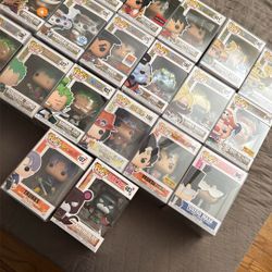 Selling Funko Pop 20+ Lot!! One Piece, Dragonball Z, Sailor Moon, Fairy Tail