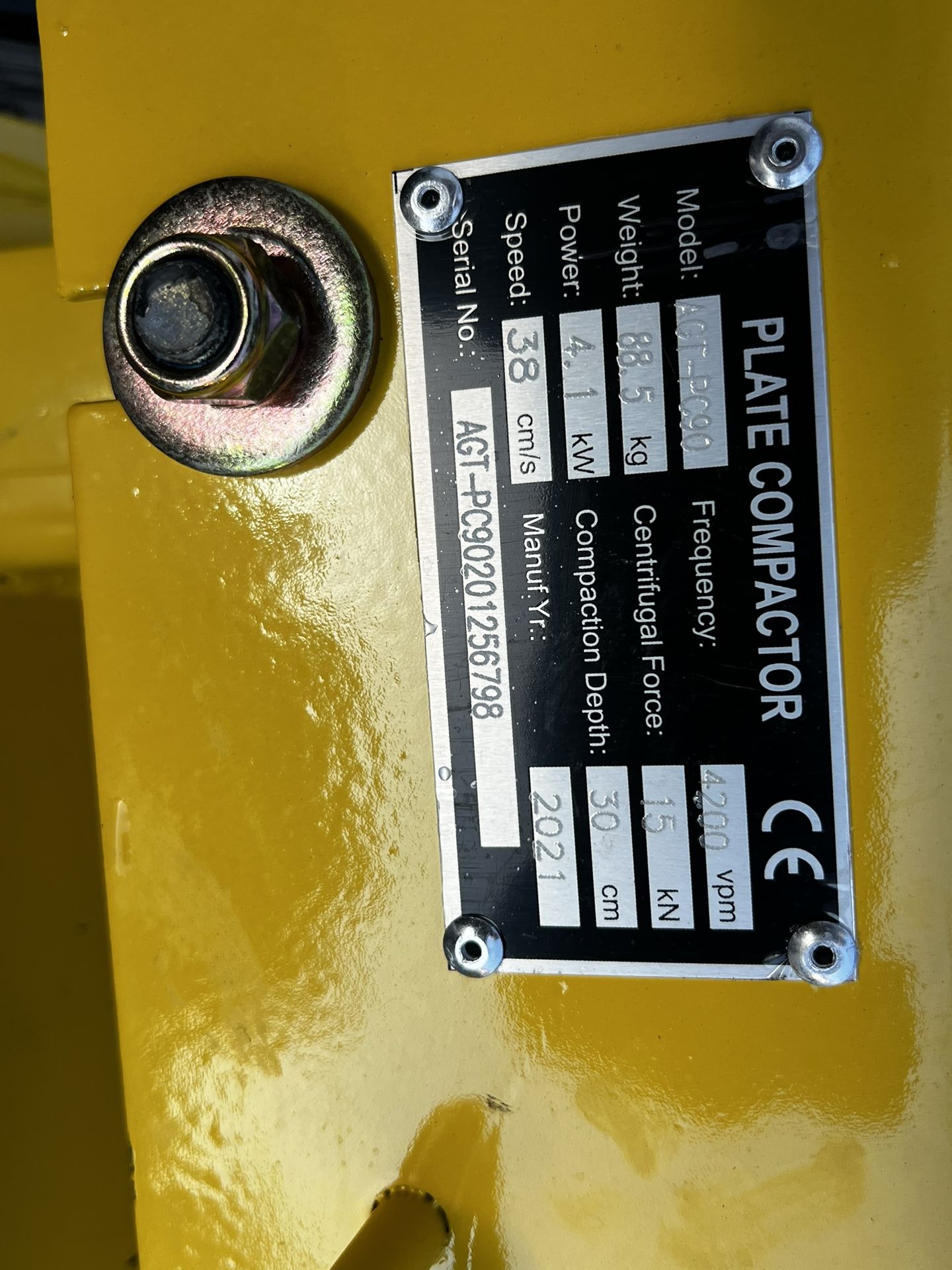 Plate Compactor New gas Light industrial equipment & Tools