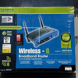 Linksys Wireless G Broadband Router All In One Uses