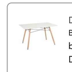 White Table $50 3ft By 4ft