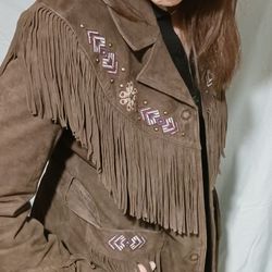 I D Y L L W I N D  LEATHER COAT