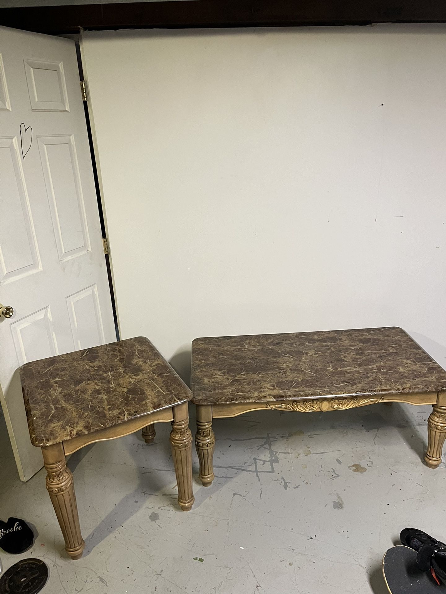 Coffee Table And End Table