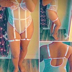 Garter lingerie Strappy Bodysuit One Piece