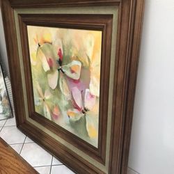 60”x60” painting Liese art work