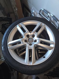 Audi Rims with KuhmoTires