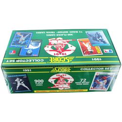 Score MLB 1991 Score Baseball Card Factory Sealed Collectors Set