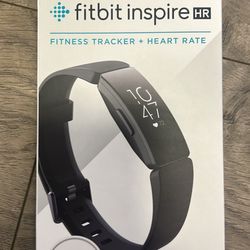 NIB Black Fitbit Inspire HR