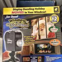 Star Shower Window Wonderland Projector