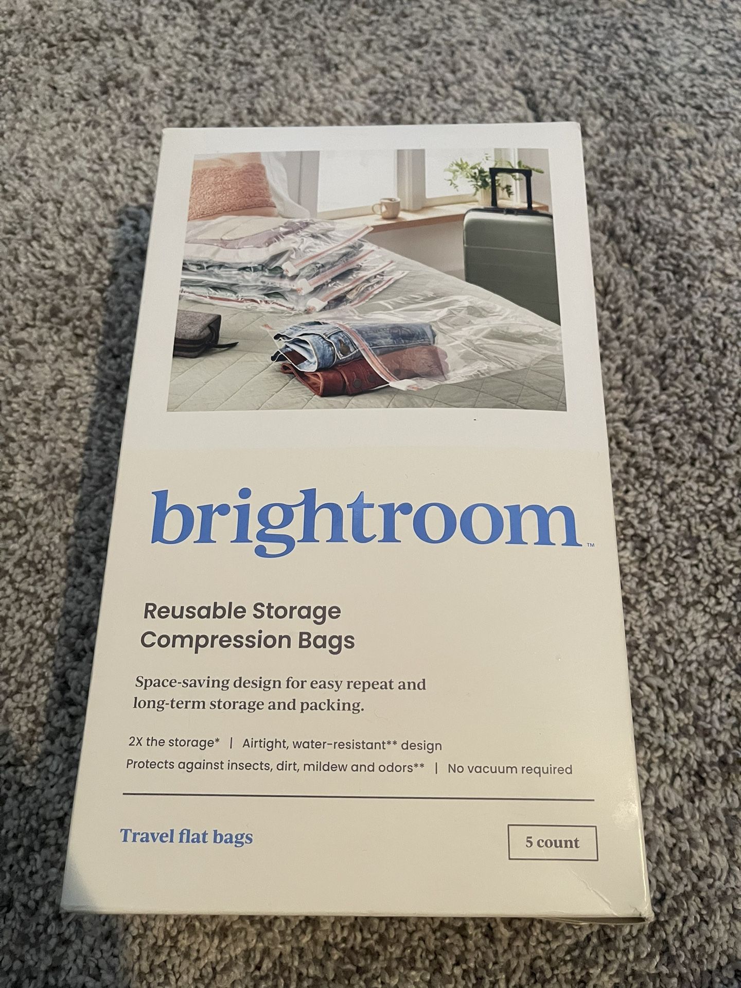 Reusable Storage Compression Bag