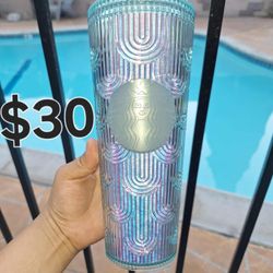 Starbucks Iridescent Mermaid Scale Tumbler, 